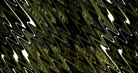 White and yellow waves Stock Footage 143239675