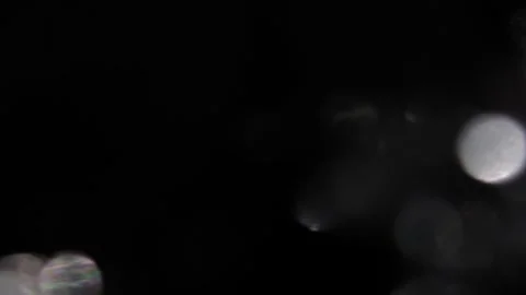 White animated bokeh background video facing left Vídeo Stock 317536946
