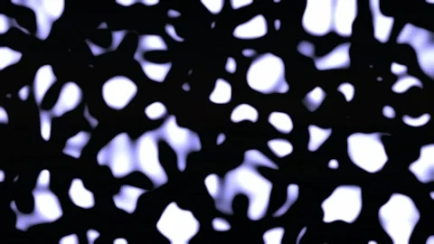 White animated moving textures on black background Vídeo Stock 276600250