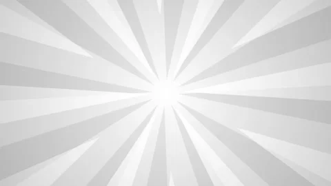 White Animation Background, Seamless Rotating Sunburst Animated Background .. Video stock 310595989