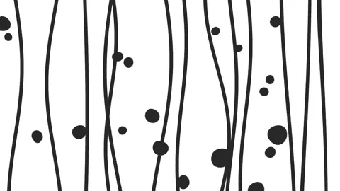 White animation minimal shape background Stock Footage 168683876