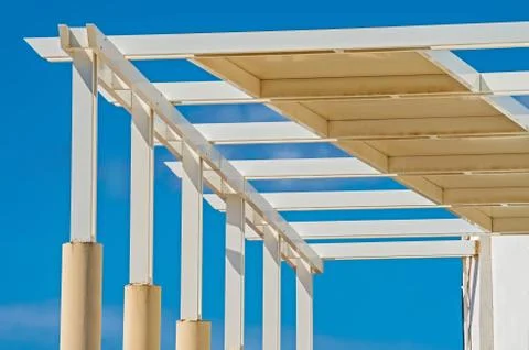 White arbor Stock Photos