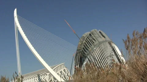 White architecture Video stock 312165