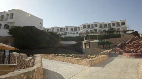 White architecture of hotel Stock-Footage 45411025