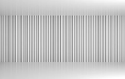 White Architecture vertical column 3D rendering. Stock Illustration