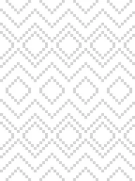 White Argyle Seamless Pattern Background Stock Illustration