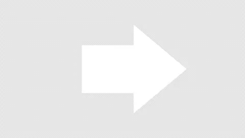 White arrow moving right and left direction. Pointer sign animation. Embedd.. Stock Footage 322019644