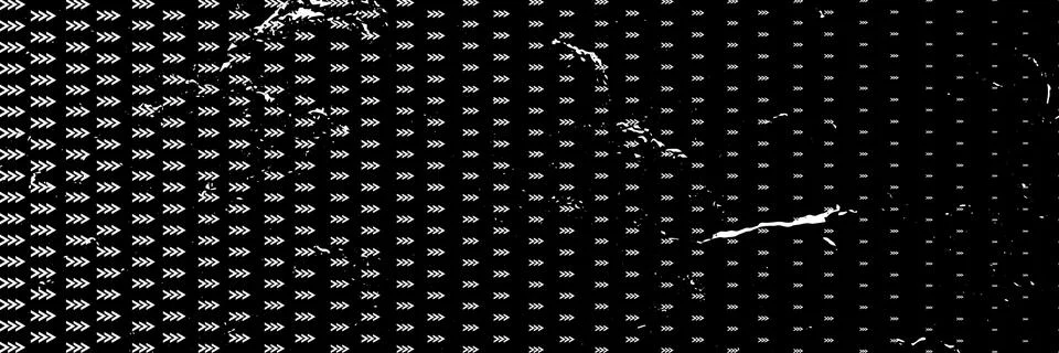 White arrow retro design for pattern and background Stock Illustration