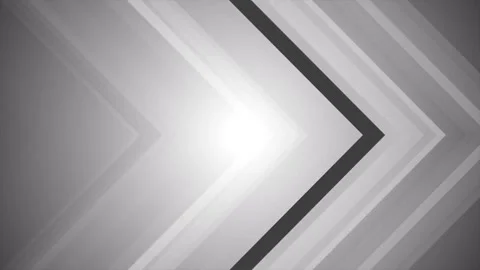 White Arrow Shape Lights Are Moving Stock Footage 202890665