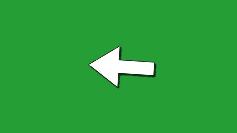 White Arrows Moving Left on Green Stripes with Black Between Seamlessly Rep.. Stock Footage 340941957