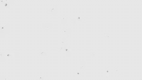 White ash or dust particles floating loop overlay on alpha background Stock Footage 235704077