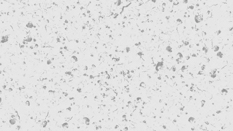 White ash or dust particles floating loop overlay on alpha background Stock Footage 235704401
