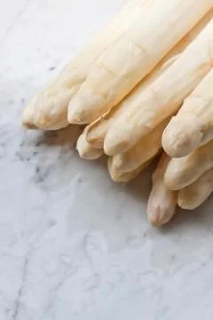 White asparagus Stock Photos