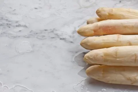 White asparagus Stock Photos