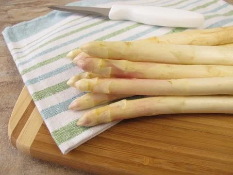 White asparagus Stock-Fotos