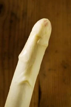White asparagus Stock Photos