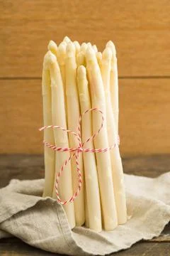 White asparagus Stock Photos
