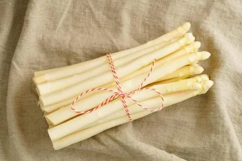White asparagus Foto stock