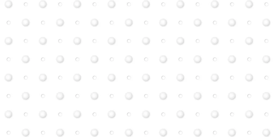 White background with 3D circle shape pattern paper cut style vector illust.. Stock Illustration