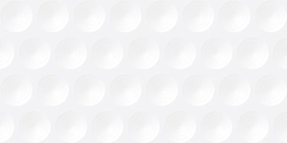 White background with 3D circle sheet paper cut style vector illustration. Stock Illustration