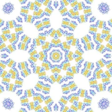 White background with abstract color pattern Stock Illustration