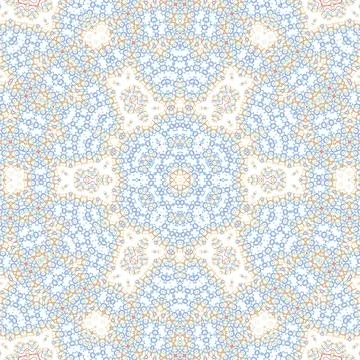 White background with abstract color pattern Stock Illustration