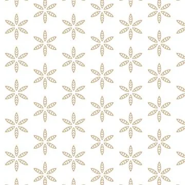 White background with abstract leaf pattern Stock Illustration