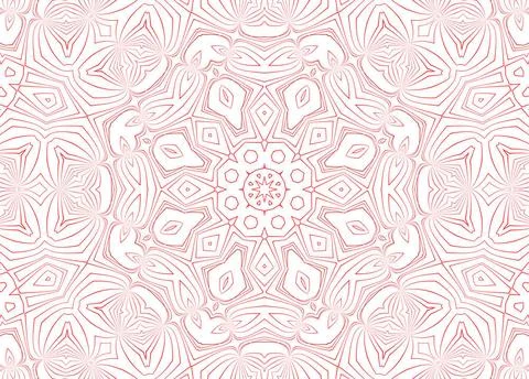 White background with abstract red pattern Abstract pattern of red lines o... Stock Photos