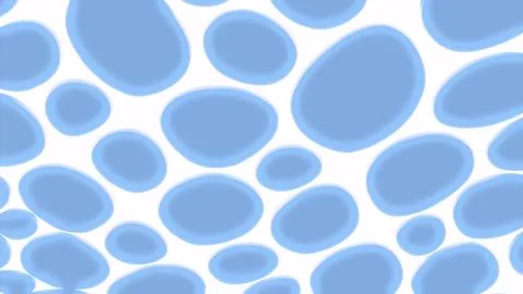 White background and black background with bright spots. Design. Large bubbles Stock Illustration