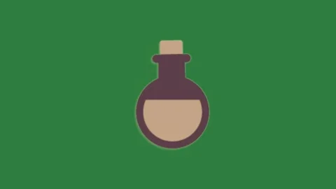 White background and bottle of perfume on liquid it frame motion design Chroma Stock-Footage 337336213