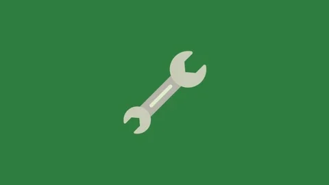White background and circle on it knife wren motion figure design colorful Video stock 337336183