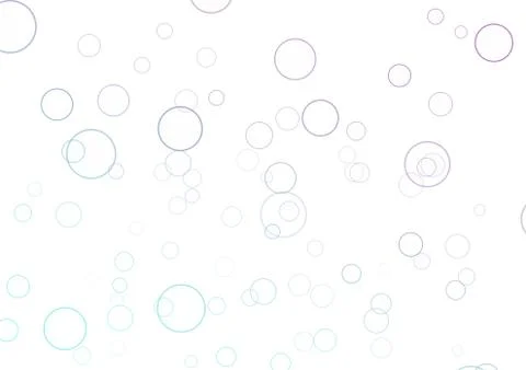 White background and coloured circles Stock Illustration