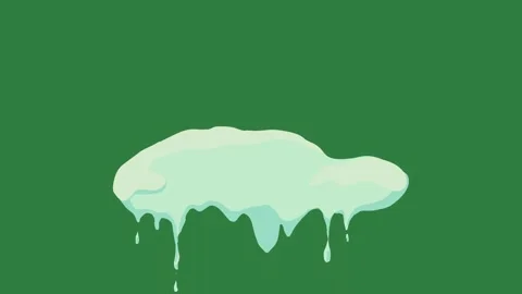 White background and an iceberg on couple of birds standing cloud clock it Stock Footage 337341660