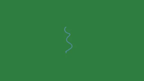 White background and outline on it line small dot blue an arrow pointing to Stock Footage 337342123