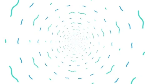 White background animated lines motion graphics elements animation Video stock 269086495