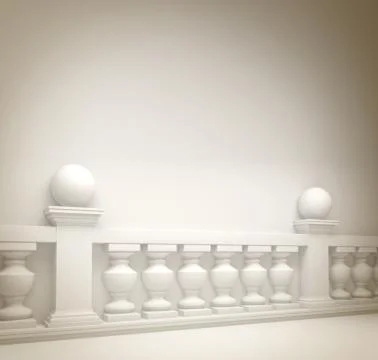 White background with architectural interiors 스톡 일러스트