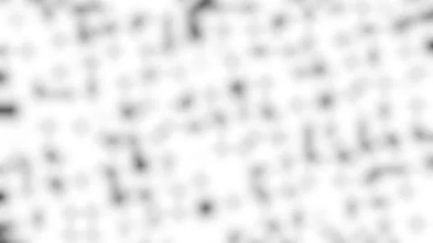 White background with black dots. The dots are scattered all over the Stock Footage 292743086