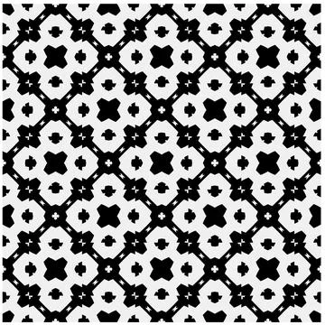 White background with black pattern. Stock Illustration