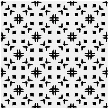 White background with black pattern. Illustrazione stock