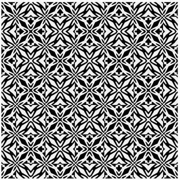 White background with black pattern. Illustrazione stock