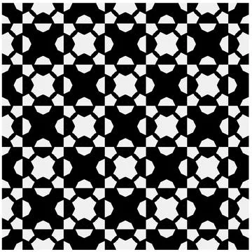 White background with black pattern. Illustrazione stock