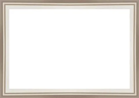 White Background with Concrete Borders White frame background with decorat... Foto stock