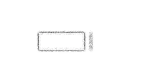 White background with copy space frame for text Stock Footage 128976221