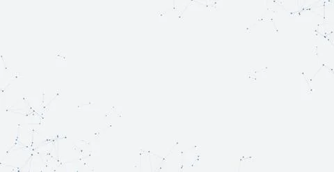 White background of dots and lines - Vector Stock Illustration