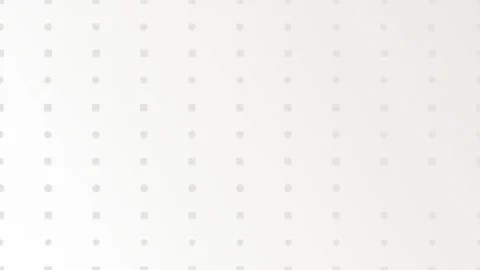 White background with dots and squares, seamless looping animation. Stock Footage 286420203