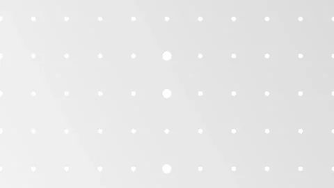 White background with dots grid, seamless looping animation. Stock Footage 286419608