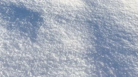 White background of fresh snow texture Stock Footage 227511007