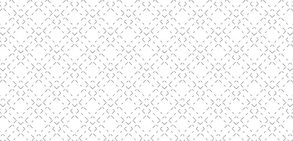 White background with geomatric seamless pattern. Stock Illustration