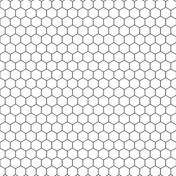 On a white background geometric figures in the form of honeycombs.Texture or Stock Illustration