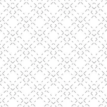 White background with geometric seamless pattern Stock Illustration